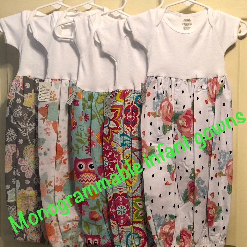 Infant gowns